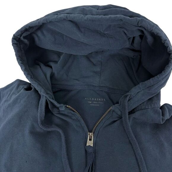 AllSaints women’s Brace Hoody size Large Cotton - Picture 4 of 8
